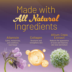 Natureplex Scar Gel being applied on skin during routine care
