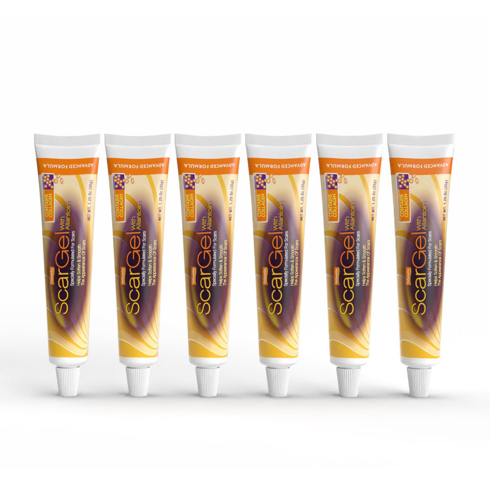 Natureplex Scar Gel targeting surgical scars on skin