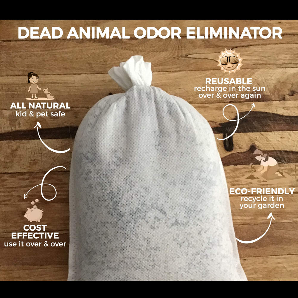 Nature's Pure Edge XL pouch covers up to 375 sq ft effectively