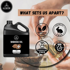 Naturevibe Botanicals Babassu Oil storage in cool dry place preserves freshness.