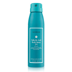 Naturium Salicylic Acid Body Spray bottle view for blemish prevention and pore care.