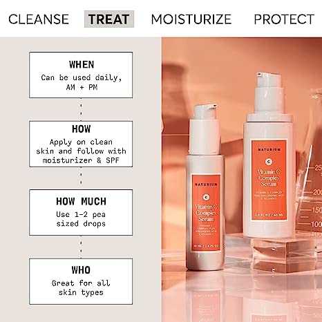 Naturium Vitamin C Complex Serum dropper delivering lightweight, fast-absorbing hydration