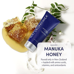 Naturopathica Manuka Honey Creamy Body Lotion packaging branding