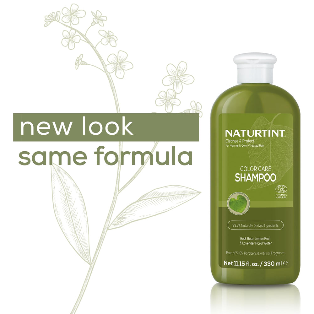 Naturtint Color Care Shampoo vegan cruelty-free formula supports daily color care.