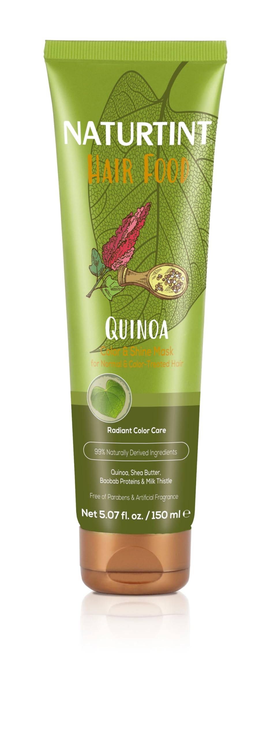 Naturtint Hair Food Deep Conditioning Mask bottle for hydrated, smooth hair.