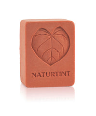 Naturtint shampoo bar cinnamon slab, solid form reduces plastic waste.