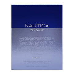 Nautica Voyage bottle side angle showing sleek design.