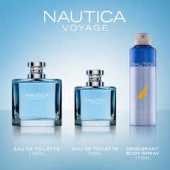Nautica Voyage bottle spray for easy application
