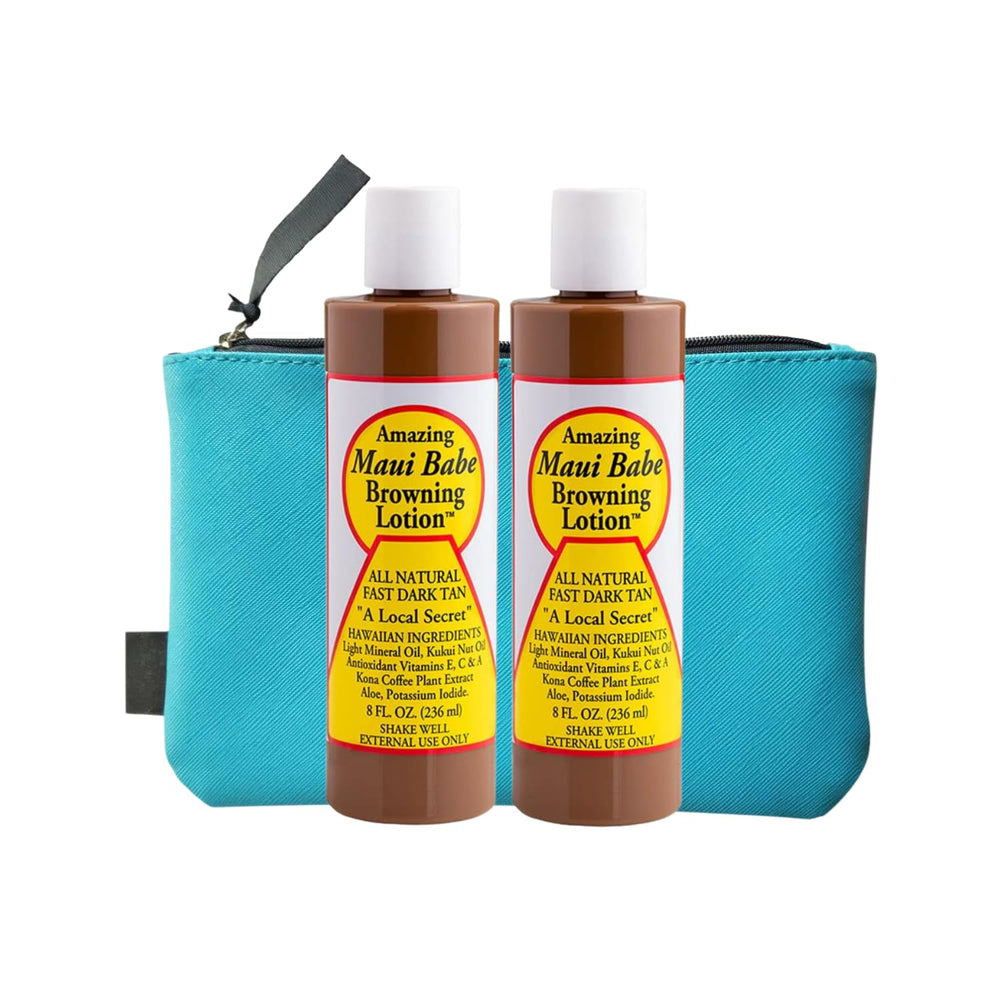 Nautical Crush Maui Babe Browning Lotion 8oz bottle ready to deepen tan.