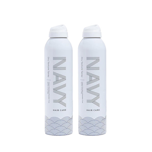NAVY HAIR CARE Dry Texture Spray bottle delivers instant volume and texture.