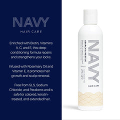 Application image shows easy coating for smooth detangling.