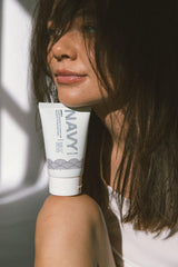 Dispensing pump of NAVY Swell Thickening Cream for even distribution and control