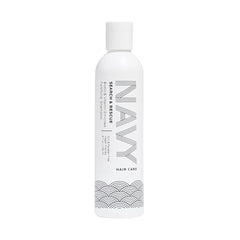 NAVY HAIR CARE Search and Rescue bottle highlights biotin enrichment for fuller hair