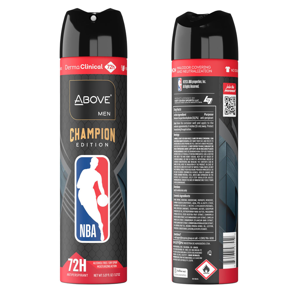 NBA Above Houston Rockets Champion Edition image showcases bold, confident scent for peak performance