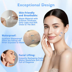 NBF Face Tape lifts neck and jowls for a defined profile.