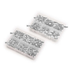 NCB mixed sizes ss3-ss30 suitable for nails and crafts.