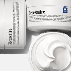 Nécessaire The Body Cream texture with shea butter and hyaluronic acid for hydration