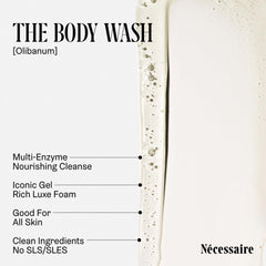 Nécessaire glycerin droplets emphasize hydration for soft skin
