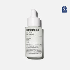 Nécessaire Scalp Serum pipette dispense shot, easy daily application.