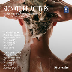 Nécessaire NEA Seal of Acceptance on packaging signals sensitive-skin trust.