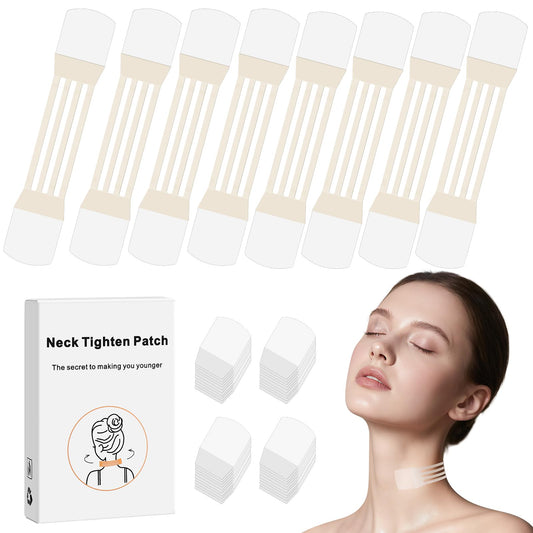 Neck Tightening Patches back-neck-band provide discreet lift for daily wear.