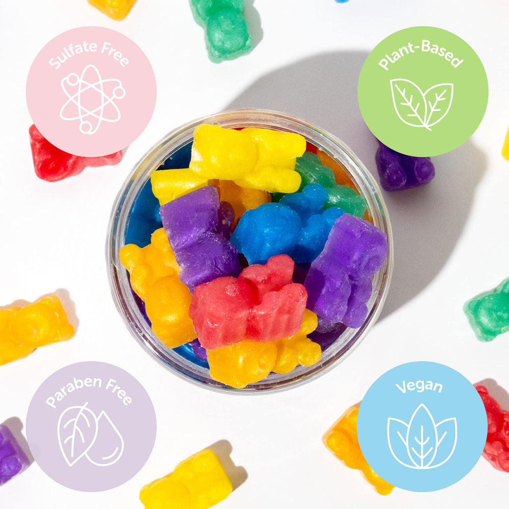 Nectar Bath Treats coconut oil infusion hydrates kid skin
