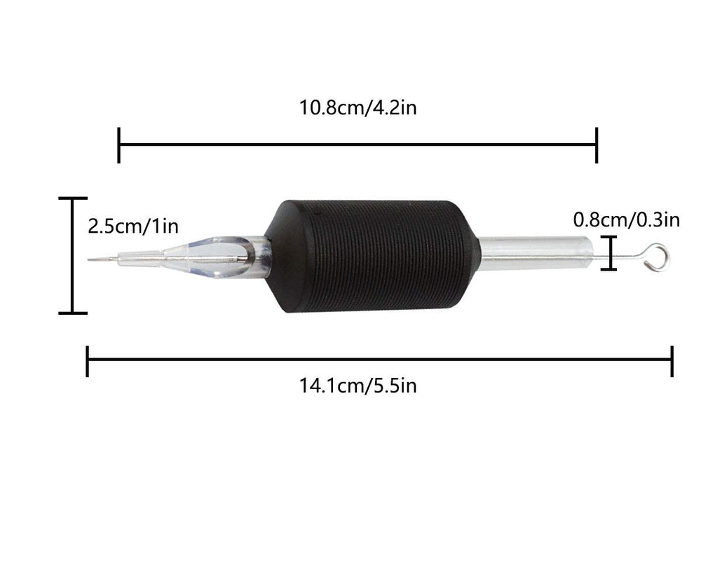 Needlehouse ergonomic non slip grip aids comfortable tattooing sessions.