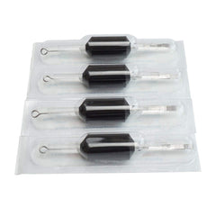 Needlehouse sterile blister-pack packaging ensures single-use tubes ready for quick setup.