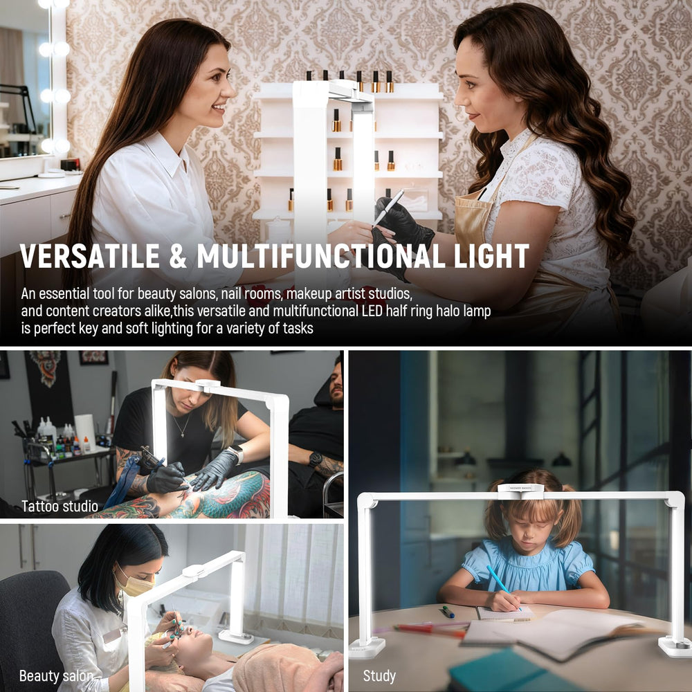 NEEWER Basics large 33.5-inch surface smooths lighting across the workspace.