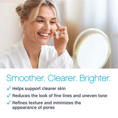 NeoCell retinol serum after-application skin glow close-up