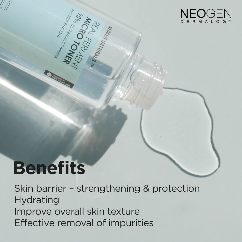 NEOGENLAB Real Ferment Micro Toner dropper in use for even prep.