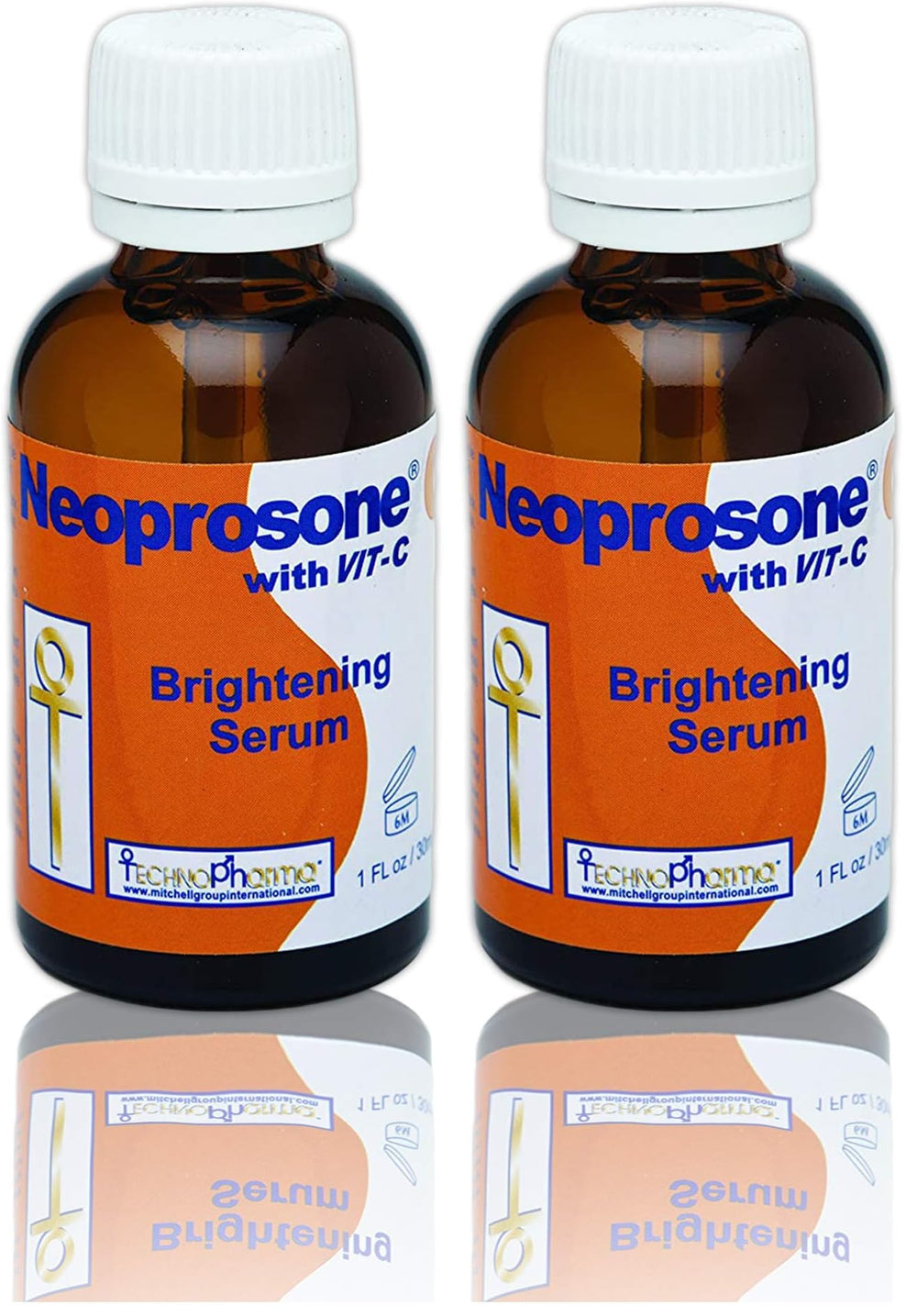 Neoprosone Vitamin C Serum bottle front view for brightening and glow support.