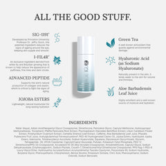 NEORA Age IQ Eye Serum bottle closeup emphasizes hydrating ingredients for brighter under-eye skin.