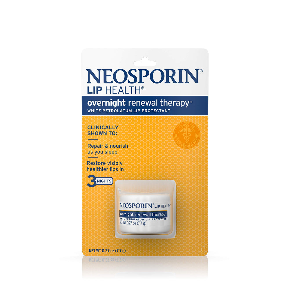 Neosporin Lip Health Overnight apply on lips for nourishment