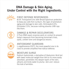 Close-up of even, smooth application on skin with NEOVA sunscreen