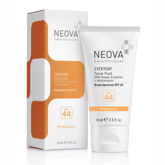 NEOVA SmartSkincare sunscreen front bottle for everyday sun protection