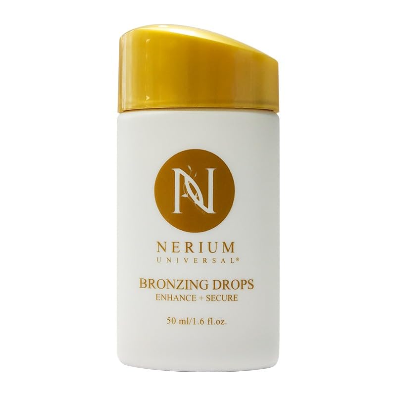 Nerium Glow Bronzing Drops mixed with moisturizer creates buildable, hydrating bronze.