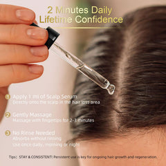 NETYIYUN bottle on dresser scene conveys daily self-care ritual for thinning hair.