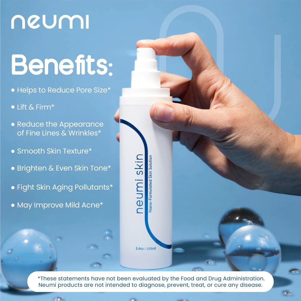 NEUMI SKIN hyaluronic acid hydrates skin for refreshed look