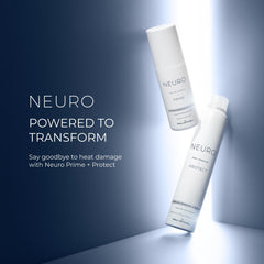 Finish gives luminous shine on styled hair.