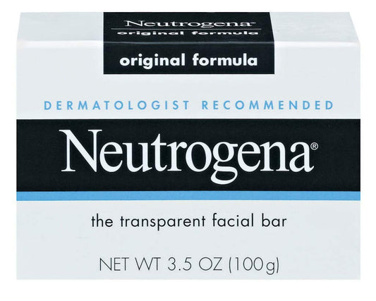 Neutrogena Bar Soap Original in box, ready for daily cleansing routine