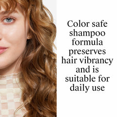 Neutrogena color-safe shampoo packaging signals color protection during clarifying use.