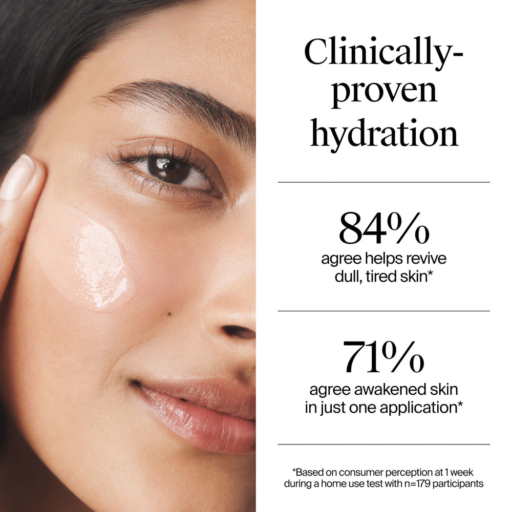 Non-greasy formula image highlights oil-free hydration ideal for acne-prone skin