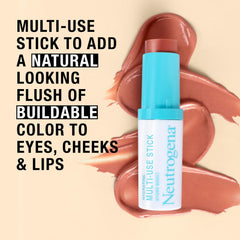 Neutrogena Hydro Boost sur les joues pour un éclat naturel.