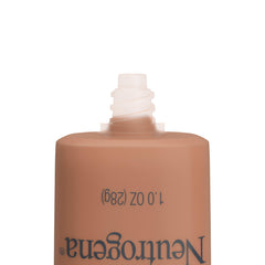 Close-up of Neutrogena matte finish CC cream texture for oil-free wear.