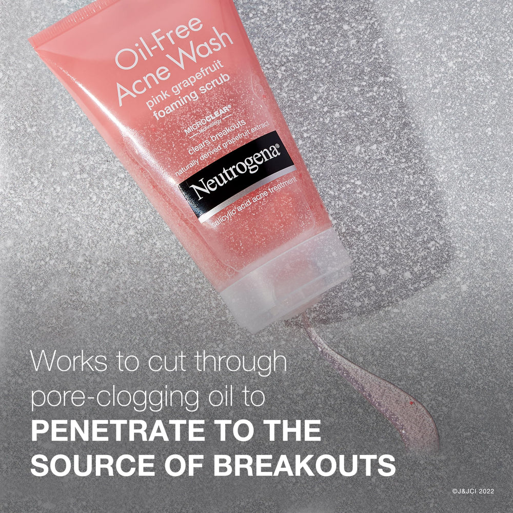 Neutrogena Pink Grapefruit Vitamin C ingredients visual.