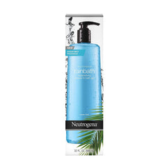 Foam pump in use with moisturizing formula suitable for shaving.