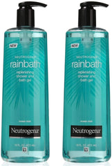 Neutrogena Rainbath Ocean Mist bottle pour for a refreshing, spa-like cleanse.