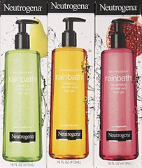 Neutrogena Rainbath Pear and Green Tea bottle with renewing lather