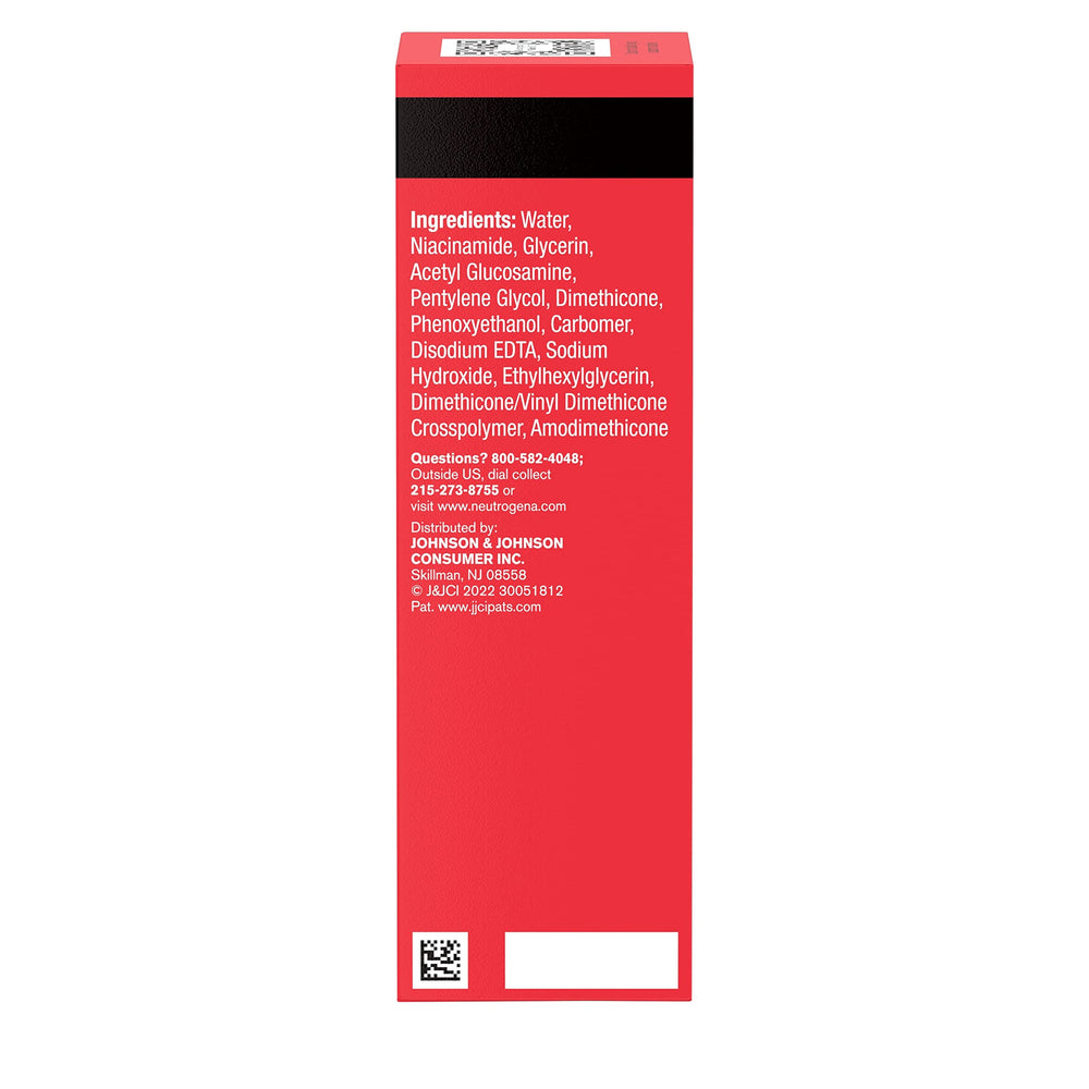 Neutrogena Stubborn Texture Serum targets dark spots.